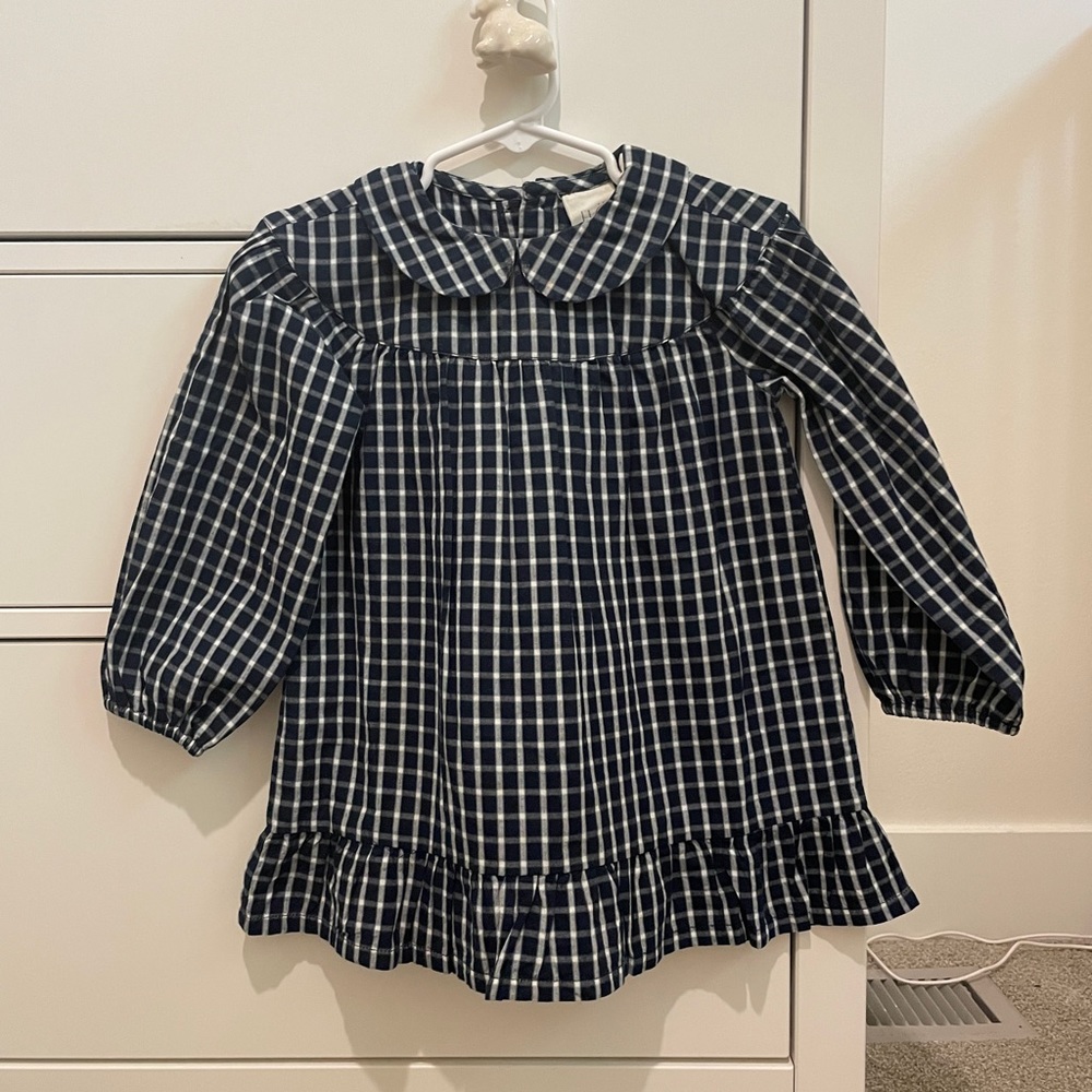 Floss Peter Pan collar girls dress